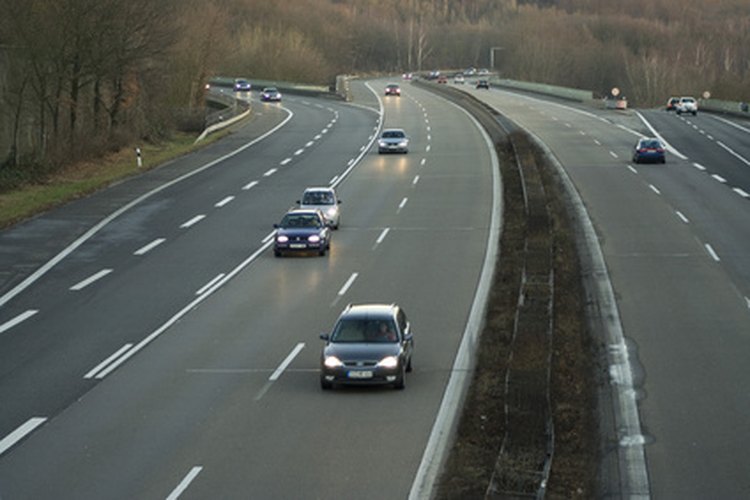 El grado de una curva ayuda a trazar las autopistas.