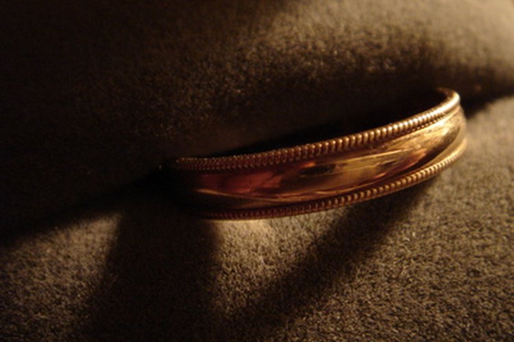 Anillo de bodas.