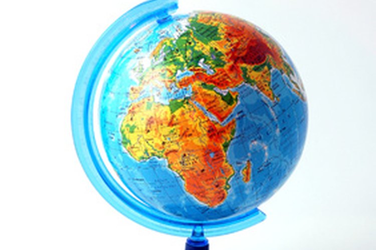 Los geógrafos pueden determinar cómo los países interactúan con sus ambientes.