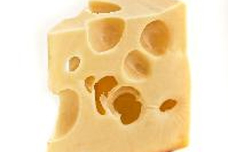 Queso suizo.