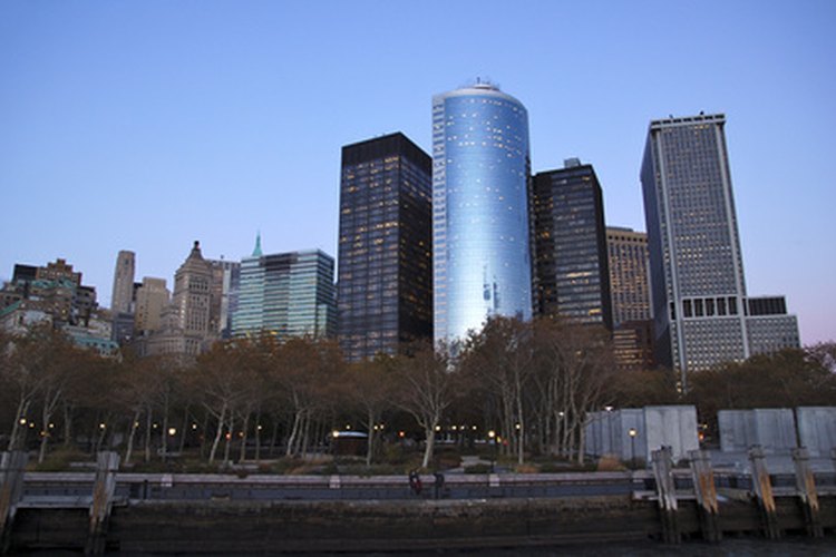 Estos edificios están construidos de diferentes maneras.