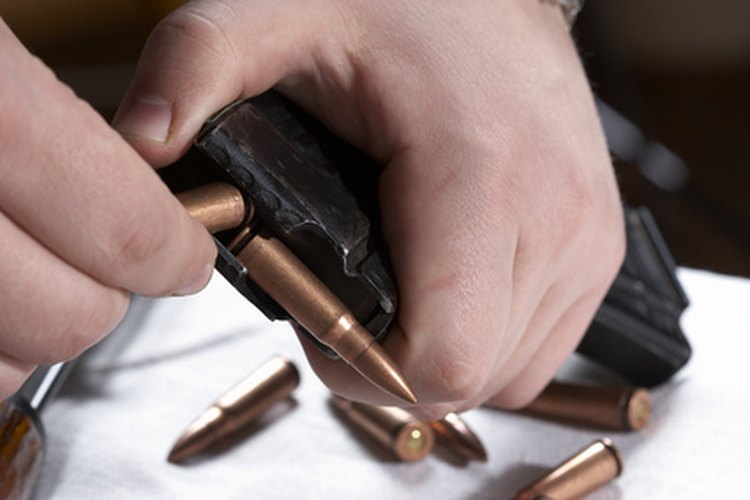 Los casquillos dan el calibre de un arma.