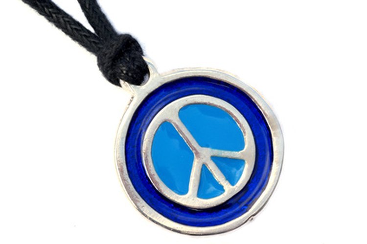 Un signo de paz de los días del poder de la flor de 1960.