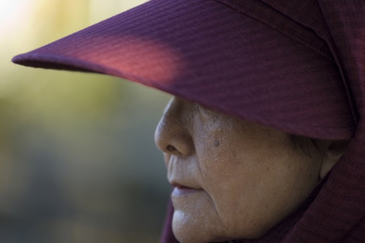 Reglas de etiqueta para el uso de sombreros en las mujeres.