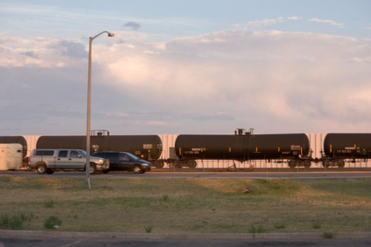 Es normal ver trenes de carga a través de Estados Unidos.