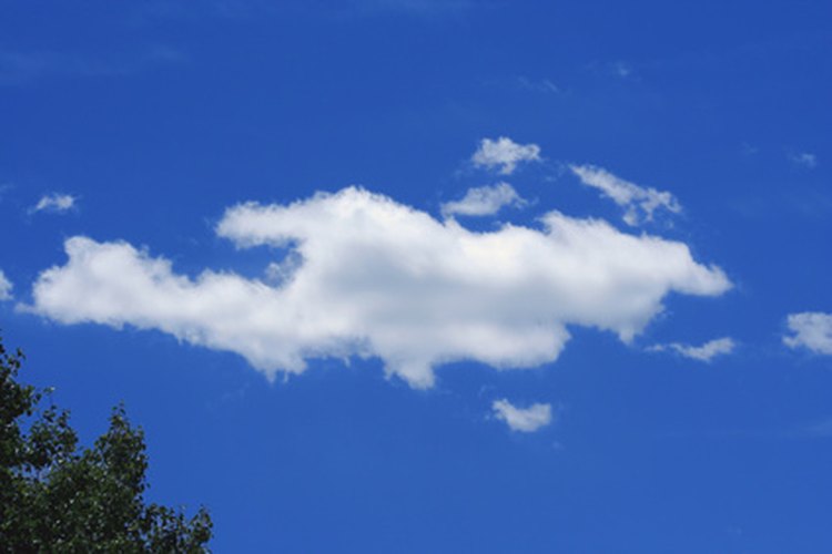 Las nubes representan un estado de bienestar.