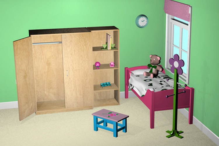 Hay varias maneras sencillas de decorar una habitación unisex para niños.