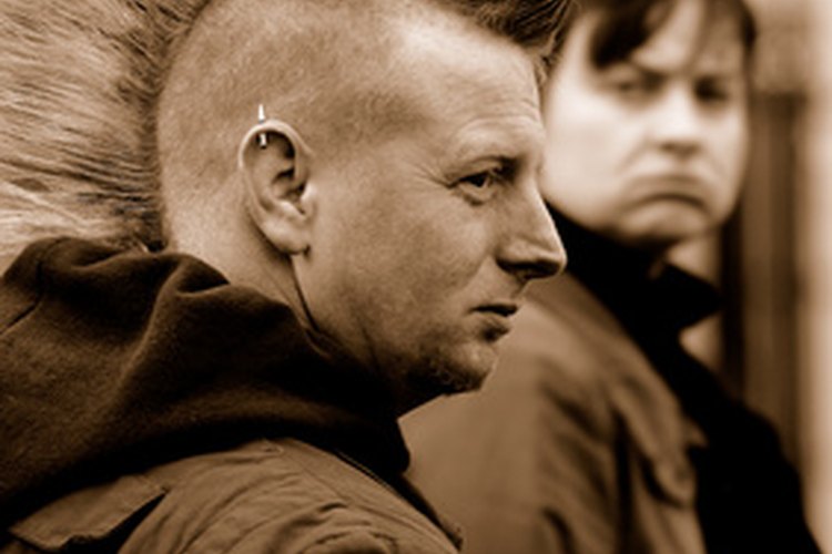 Los parches son una parte esencial de la estética punk.