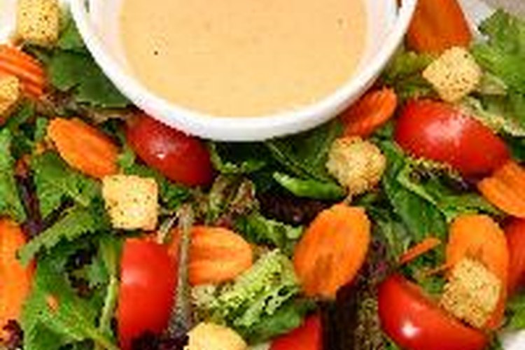 Aderezos para ensaladas.