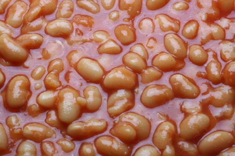Baño de frijoles.