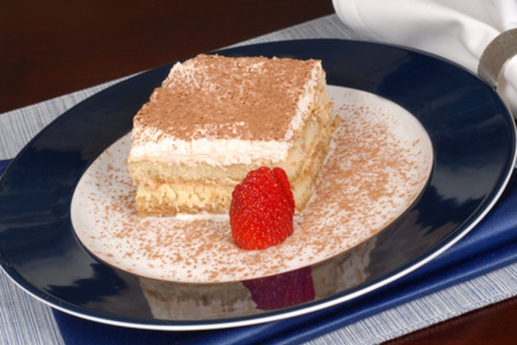 El tiramisú es un postre italiano popular.