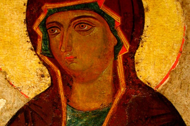 Las obras de arte religioso son un regalo apropiado para el día del bautizo.