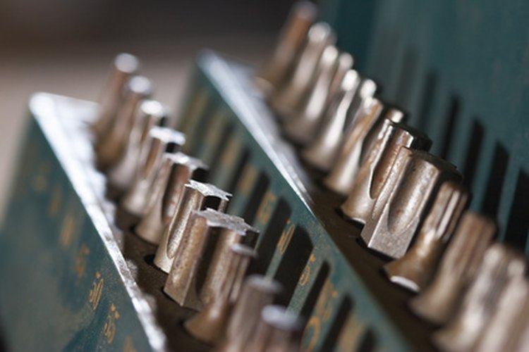 Destornilladores Torx.