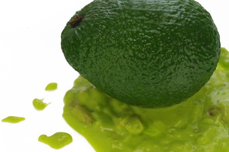Aguacate maduro.