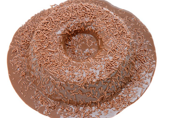 Budín de chocolate.