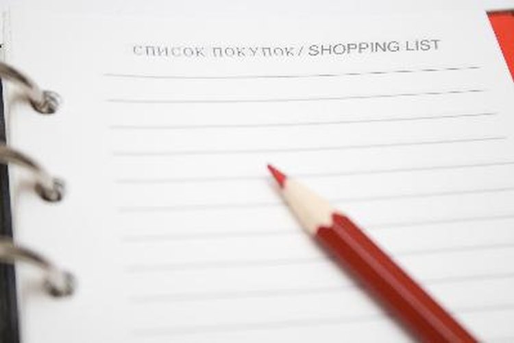 Una lista de las tareas del hogar puede ser de ayuda.