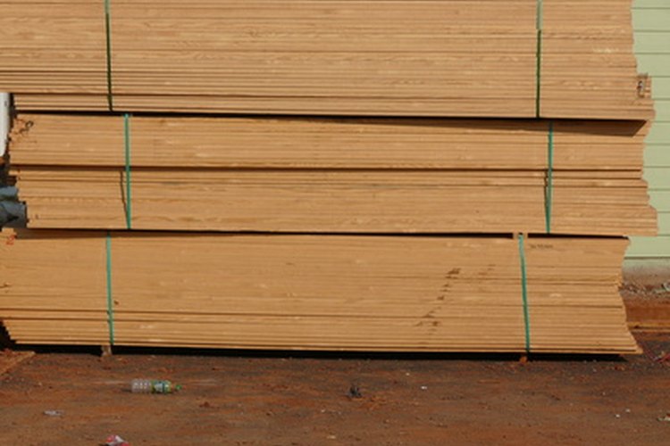 Paquetes de madera.