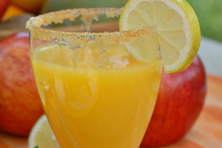 El destornillador es una sencilla mezcla de jugo y vodka.