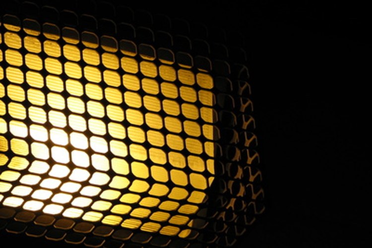 Eficacia de las bombillas amarillas para los insectos.
