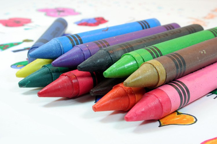 Ceras de colores.