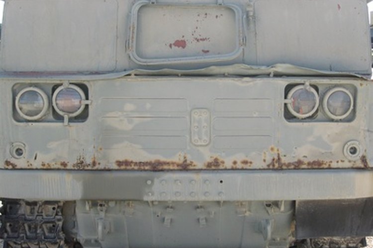 Las camionetas a menudo son blindadas para evitar robos.