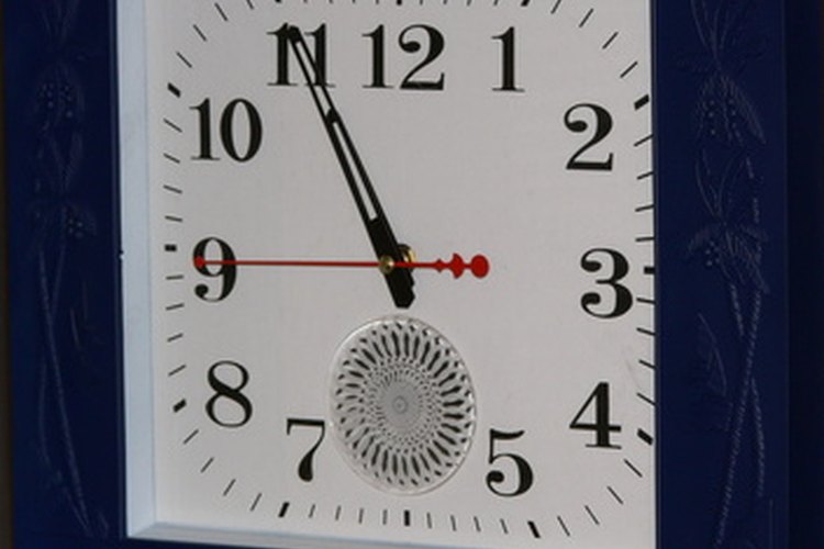 Un reloj puede dar ayuda visual a los estudiantes más pequeños.