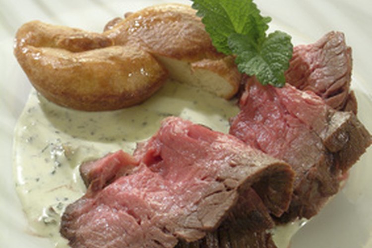 El asado Inglés es un corte tradicional asado para la cena del domingo en Inglaterra.