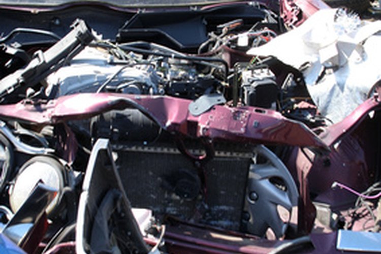 Los accidentes de transito habitualmente dan lugar a demandas judiciales.