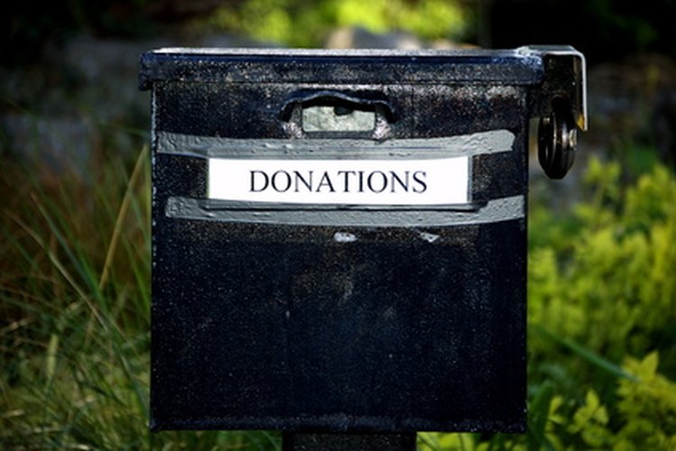 Donaciones para caridad.