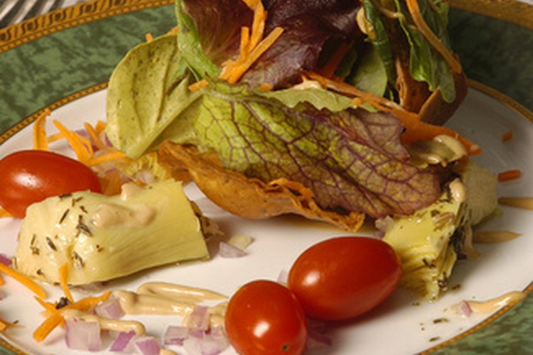 Los alimentos deben ser frescos, saludables y bien presentados.