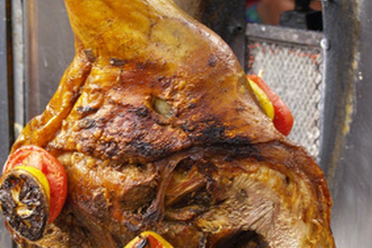 Pernil de cerdo.