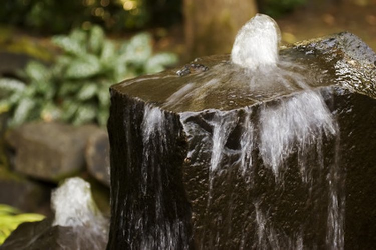 Fuente de piedra.