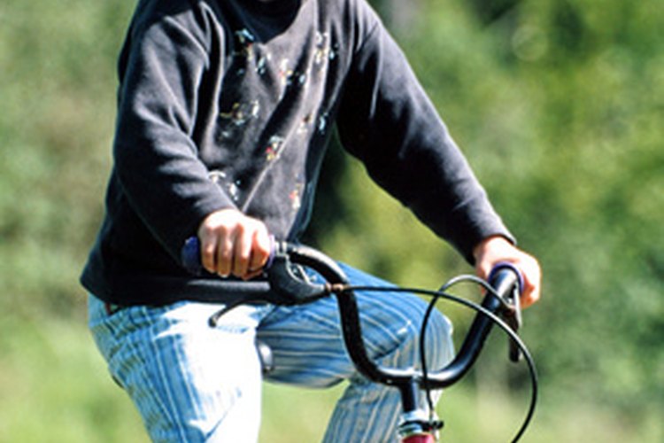 Las bicicletas de los niños se miden según el diámetro de la rueda.