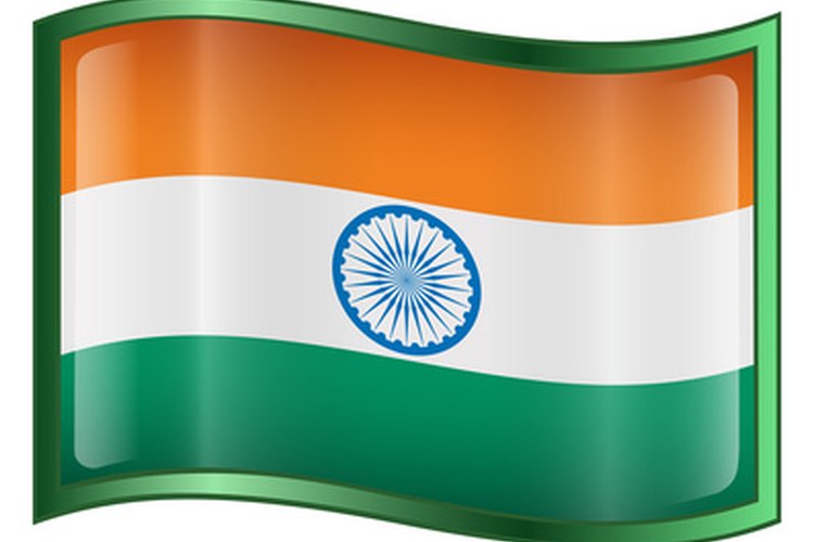 Bandera de India.