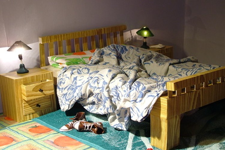 Decora una habitación de adolescente con cosas hechas en casa.