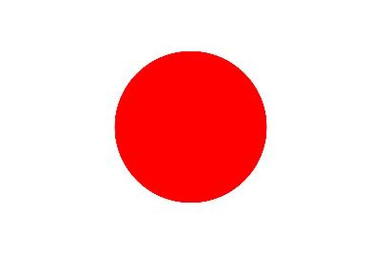 Bandera japonesa.