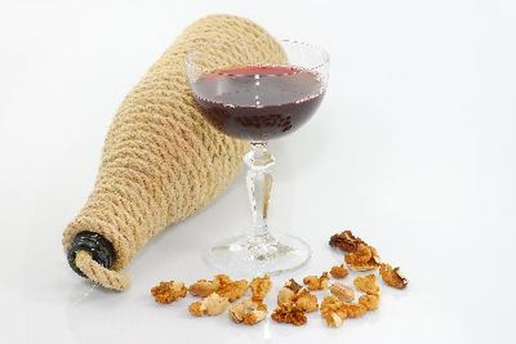 Cómo hacer vino de pasas.