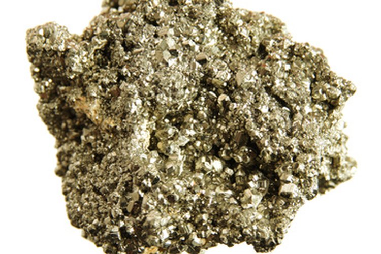 Minerales metálicos.
