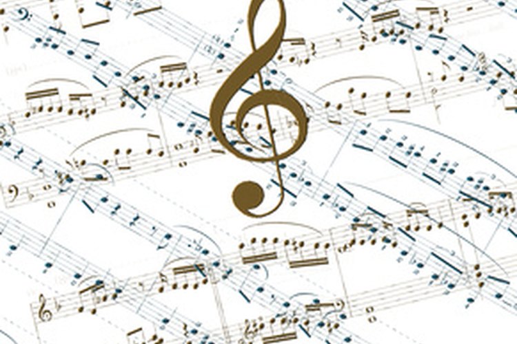 Notas musicales.