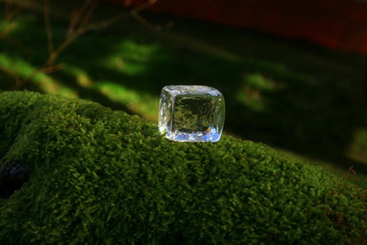 Crea cubos de hielo ficticios para muestras.