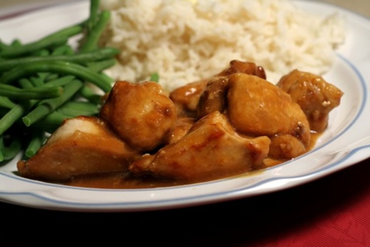 Una cena de Navidad en Francia incluye carne, arroz y "haricots verts".