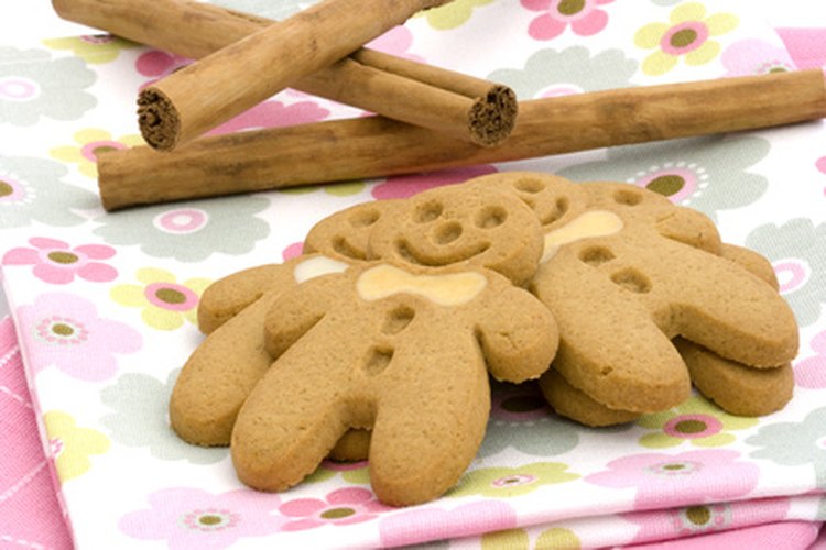 Haz galletas de jengibre con un toque personal.