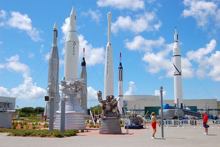 Cohetes del Kennedy Space Center.