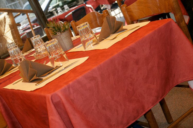 Mesa arreglada.