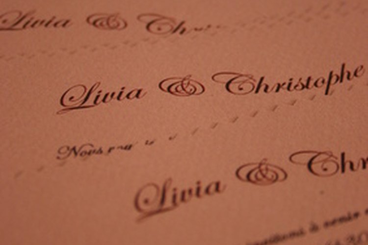 Una invitación formal.