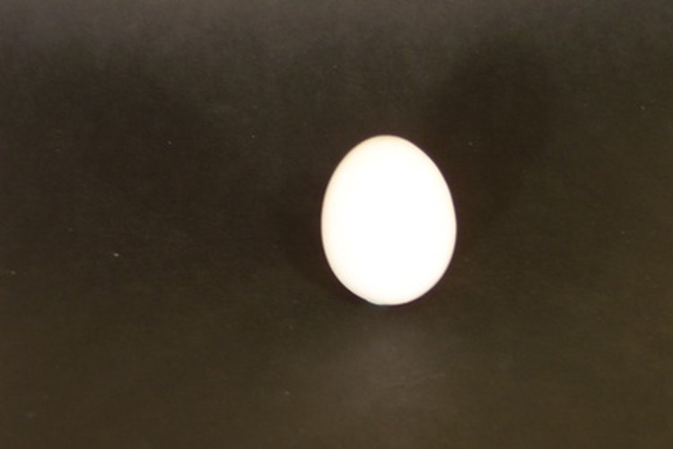 Los huevos son útiles cuando se conducen experimentos con la pasta de dientes.