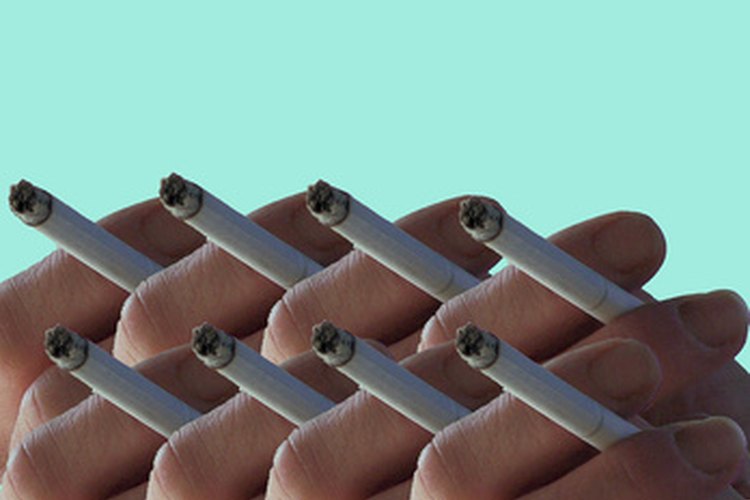 Formas raras de fumar un cigarrillo.
