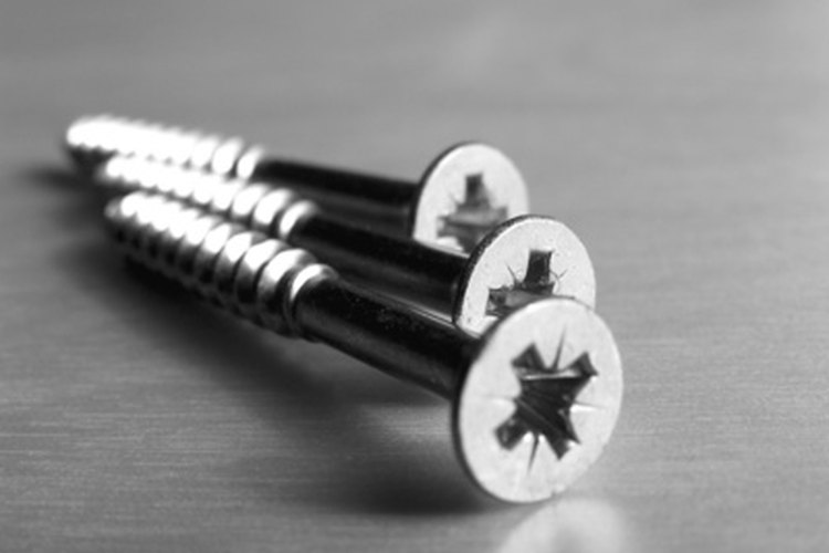 Tornillos para madera.
