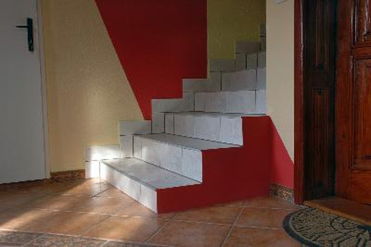 Escaleras de cerámica.