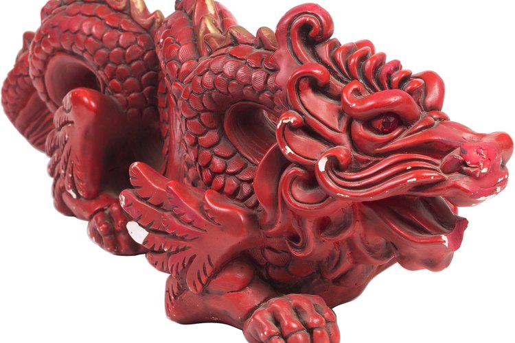 Tradicionalmente, los dragones europeos tienen alas, pero los orientales no.